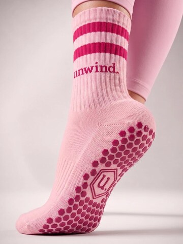 unwind. Sportsocken 'The Stripe Sock'‌‌‌‌‌‌‌‌‌‌ in Pink