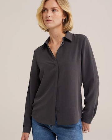 Camicia da donna di WE Fashion in grigio: frontale