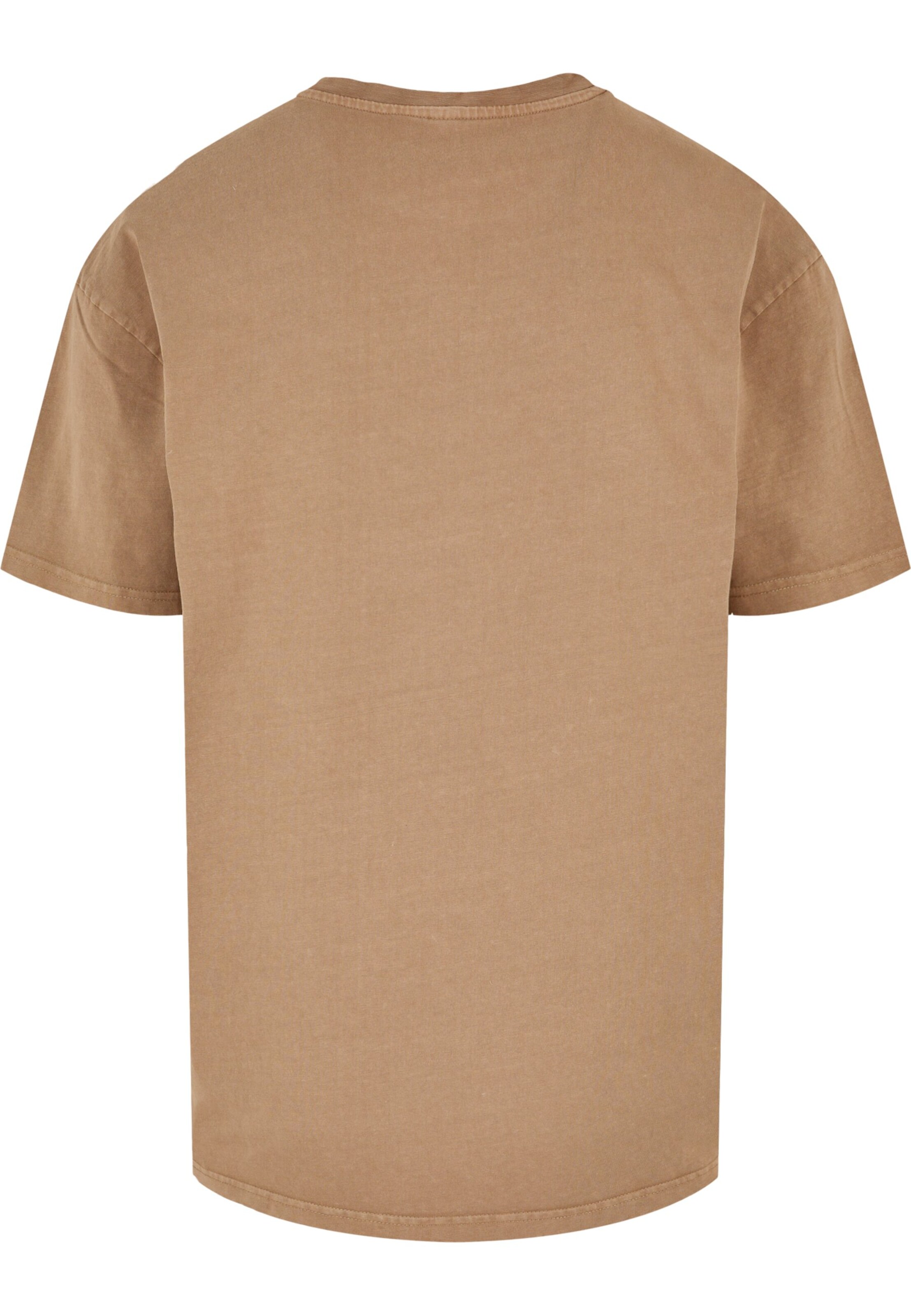 Merchcode Shirt 'Crowded House - Fan Art' in Beige