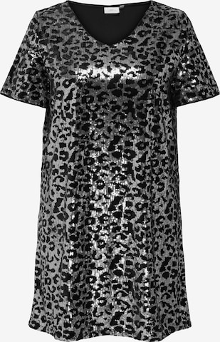 juoda ONLY Carmakoma Kokteilinė suknelė 'CARLEONORA': priekis