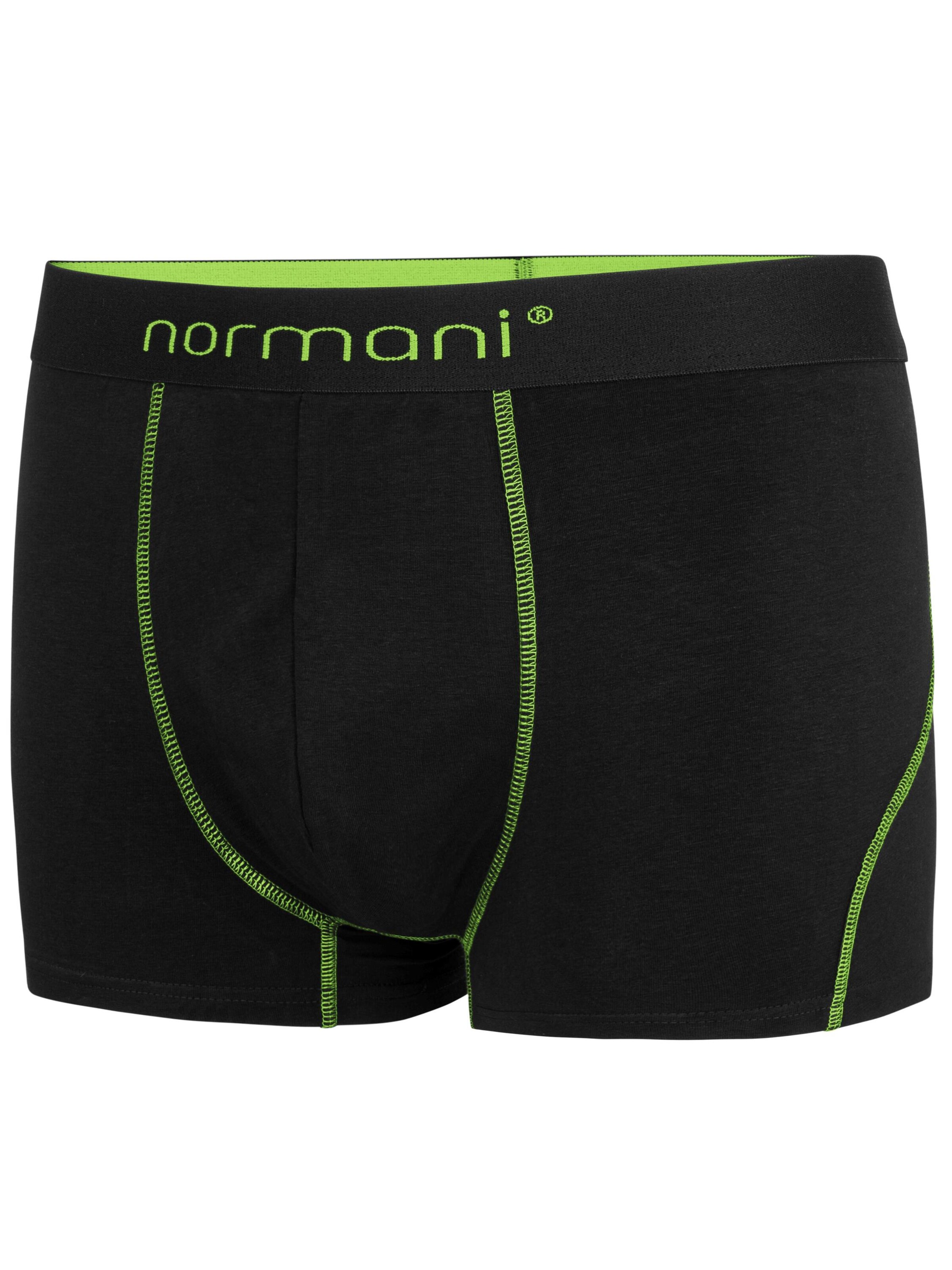 Boxers normani en vert