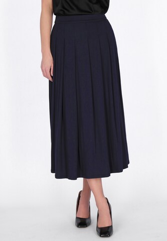 usha BLACK LABEL - Falda 'Elegant' en azul: frente