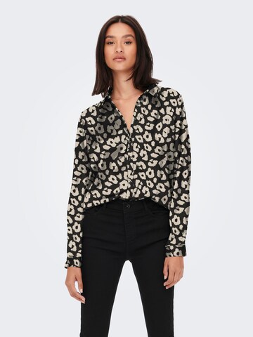 JDY Blouse in Black: front