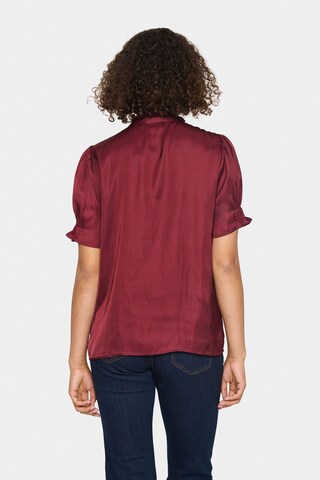 Chemisier 'Veeni' SAINT TROPEZ en rouge