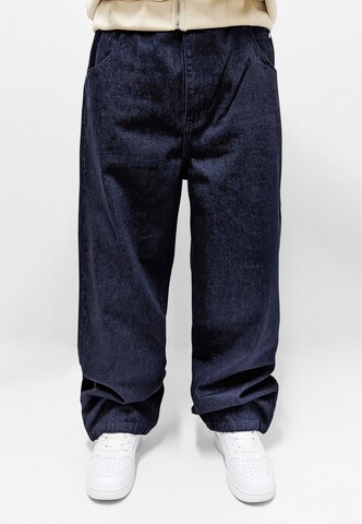 Dada Supreme Wide leg Jeans in Blue: front