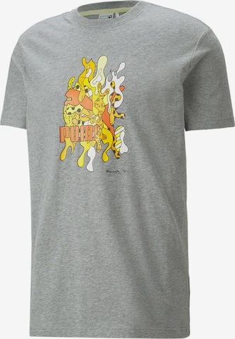 T-Shirt 'Puma x Britto' PUMA en gris : devant