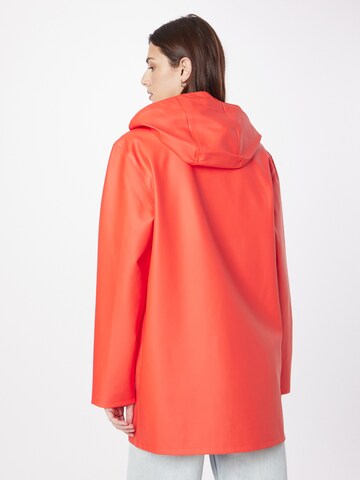 Stutterheim Between-Seasons Coat 'Stockholm' in Red