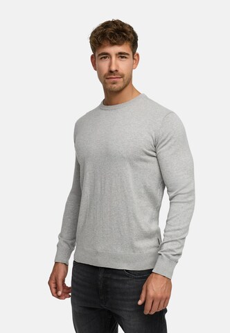 Pull-over 'INKalpo' INDICODE JEANS en gris