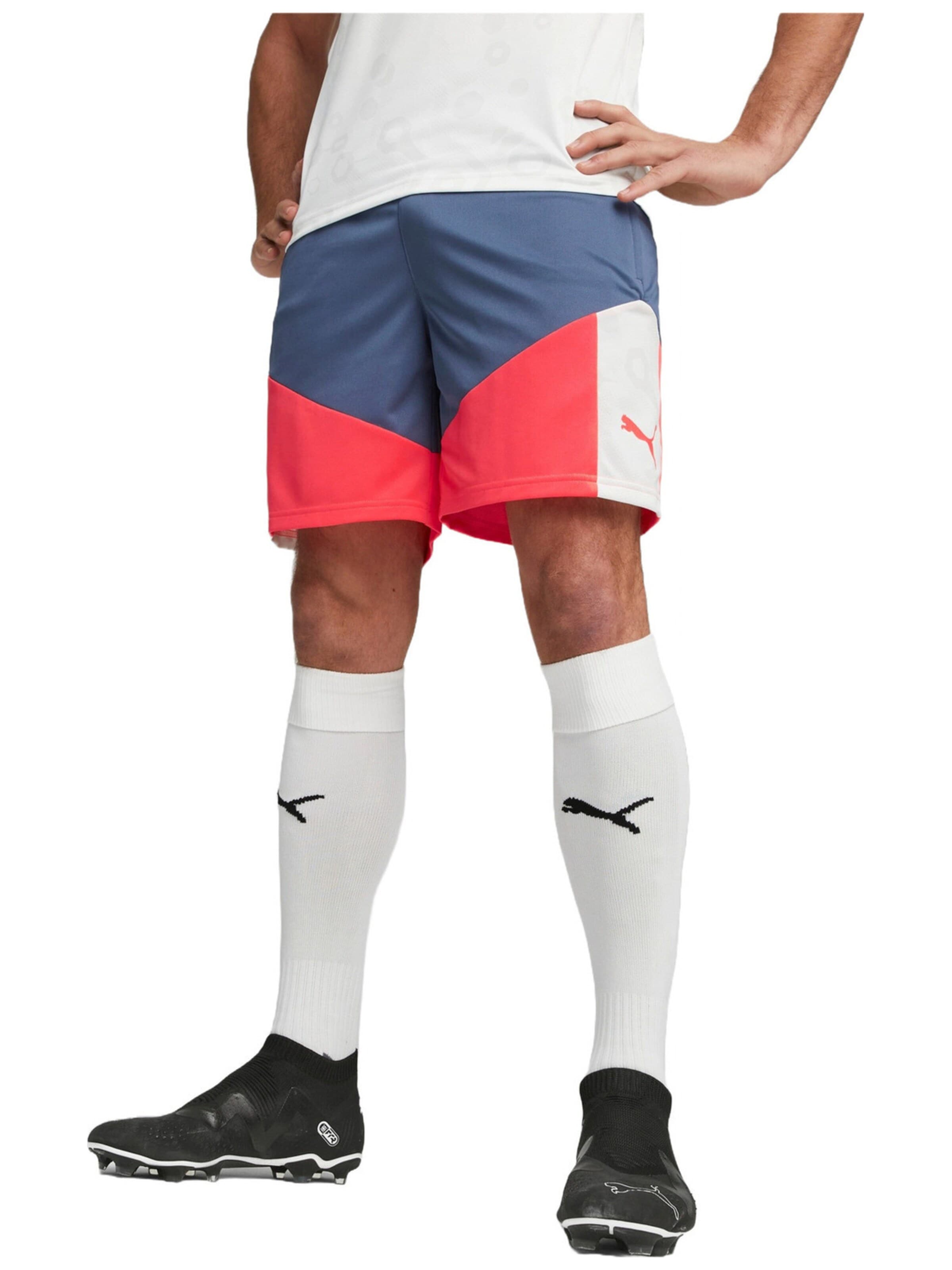 PUMA - regular Pantalón deportivo 'Puma Individualcup Shorts' en Mezcla de colores: frente