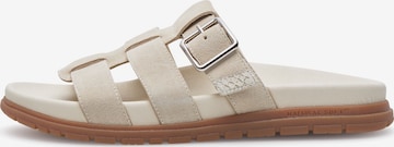 WODEN Pantolette 'Emma' in Weiß: Vorderseite