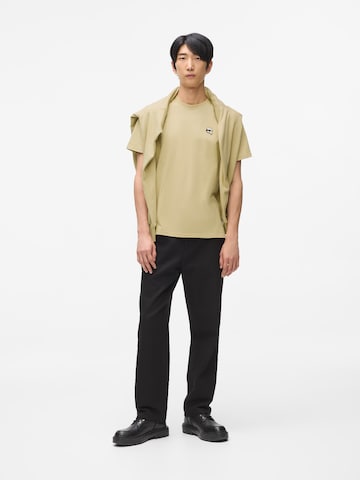 Karl Lagerfeld - Camisa 'IKON' em castanho