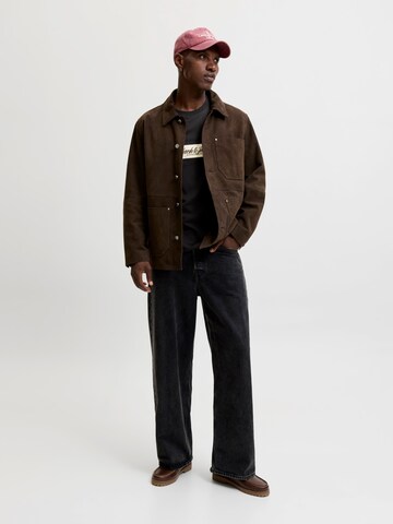 Maglietta 'JORNORREBRO' di JACK & JONES in nero