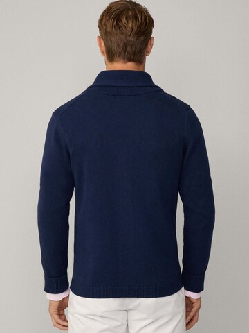 Hackett London Strickjacke in Blau