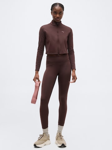 PUMAJakna za vježbanje 'SHINE' - smeđa boja