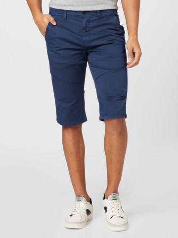 Regular Pantalon BLEND en bleu : devant