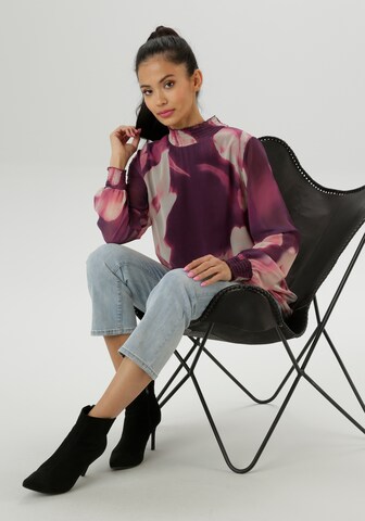 Aniston SELECTED Blouse in Purple