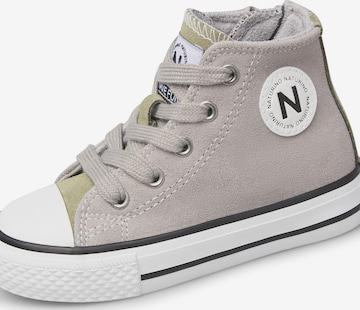 NATURINO Sneakers 'YLFAS.' in Grijs: voorkant