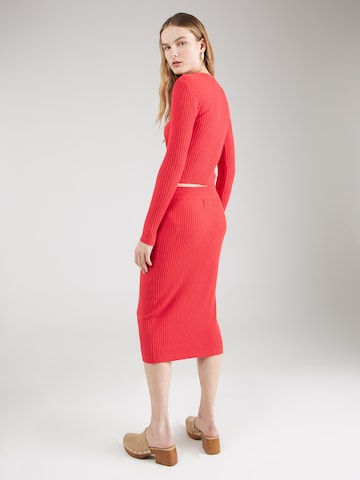 VERO MODA Rok 'LUCKY' in Rood