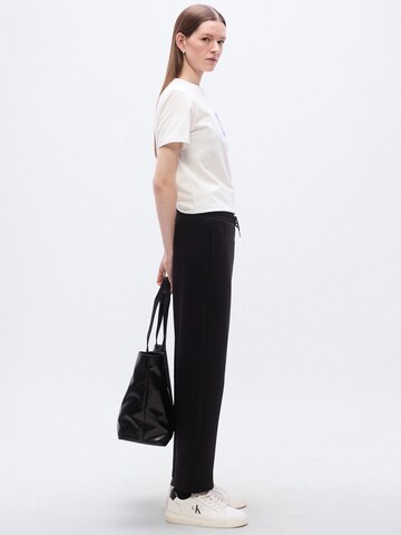 Calvin Klein Jeans Свободный крой Штаны в Черный