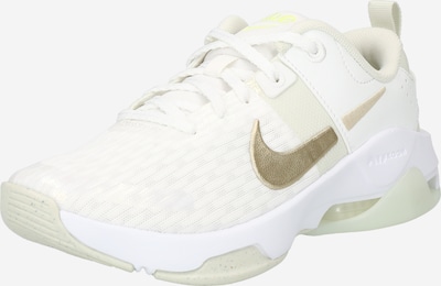 NIKE Sports shoe 'Zoom Bella 6' in Ecru / Gold / White, Item view