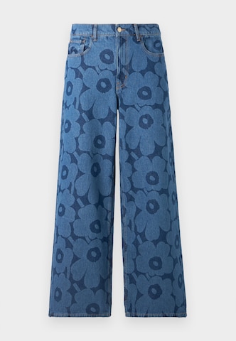 Marimekko Zvonové kalhoty Džíny 'MARIDENIM UNIKKO' – modrá: přední strana