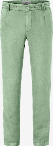 S4 Jackets Chino Pants in Green: front