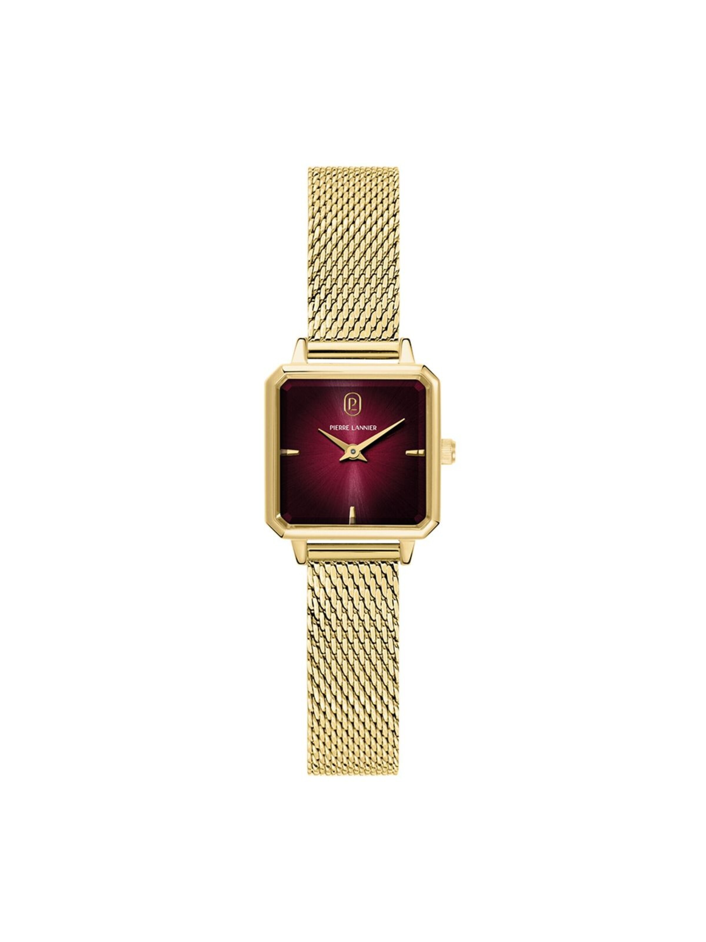 Pierre Lannier Analoguhr 'Pierre Lannier - Watch Leonor - Quartz watch movement'‌‌‌‌‌ in Rot: Vorderseite