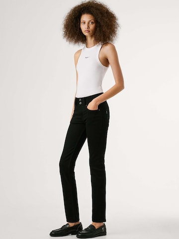 Coupe slim Jean Pepe Jeans en noir