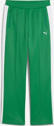 Pantaloni sportivi 'T7 Always On' di PUMA in verde: frontale