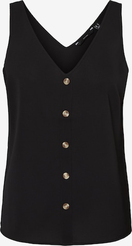 VERO MODA Blouse 'Sasha' in Zwart: voorkant