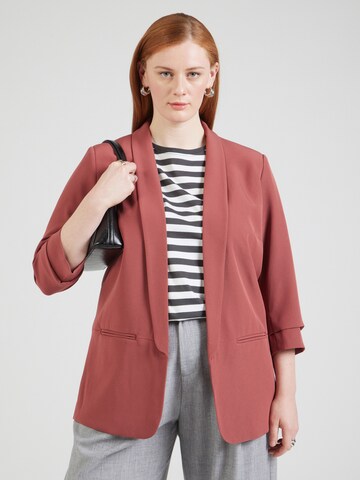 ONLY Carmakoma - Blazer 'CARElly' en rojo: frente
