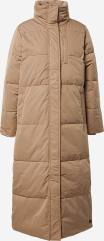 MSCH COPENHAGEN Winter Coat 'Vanna' in Brown: front