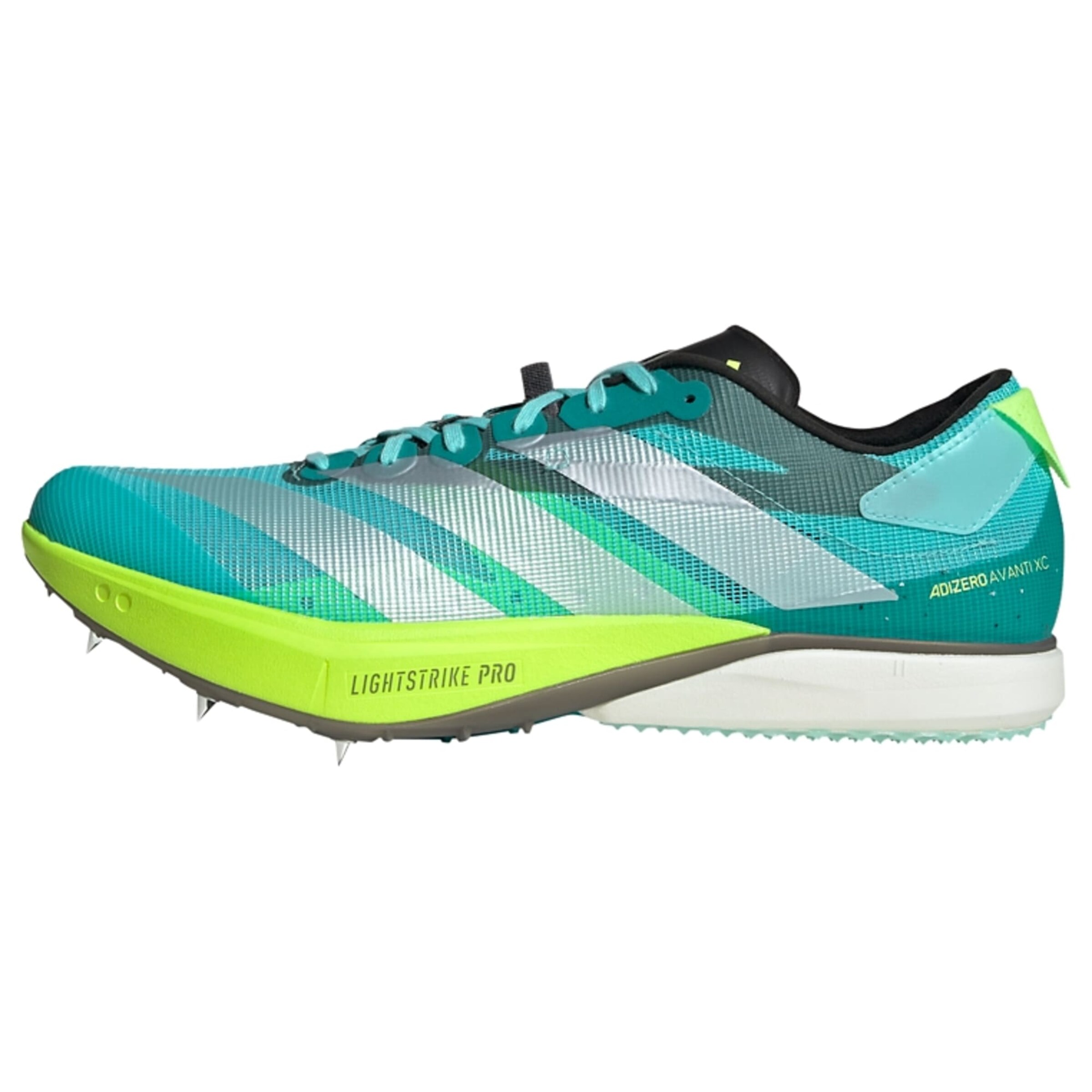 ADIDAS PERFORMANCE - Zapatillas de running 'Adizero Avanti XC' en verde: frente