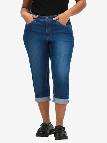 SHEEGO Slimfit Jeans in Blau: predná strana