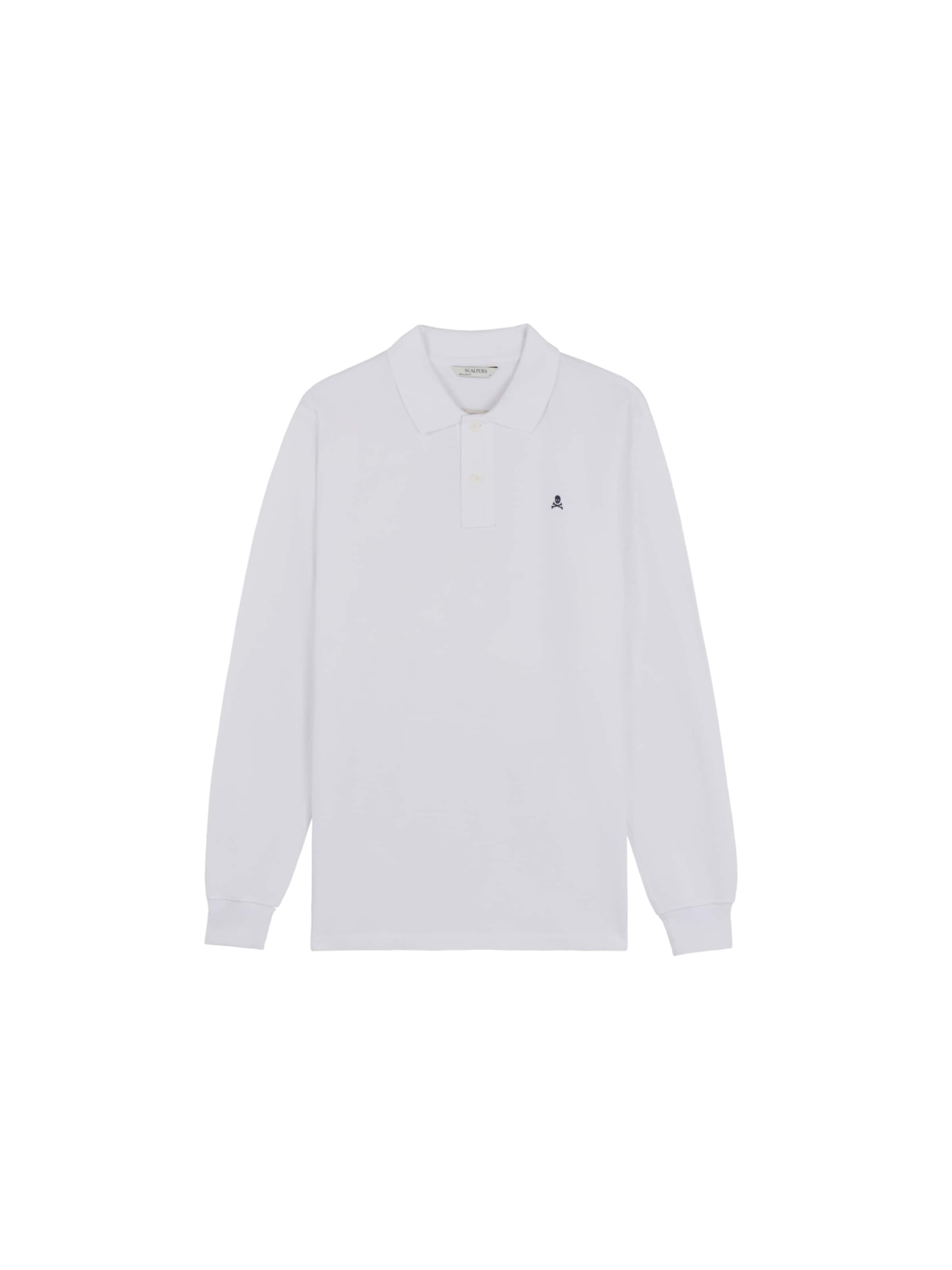 Scalpers Tričko - Biela: predná strana