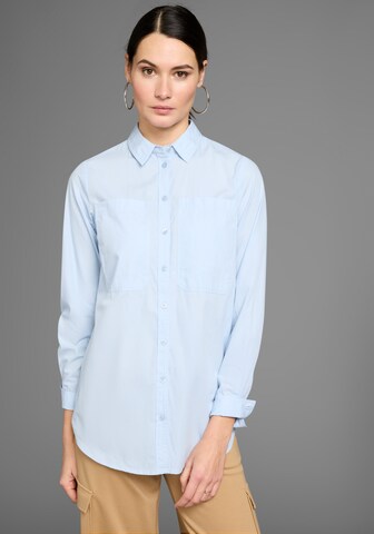 HECHTER PARIS Bluse in Blau