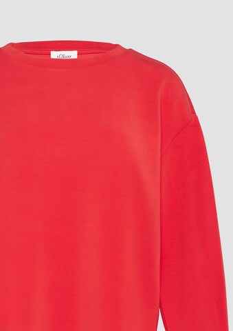 Felpa di s.Oliver in rosso