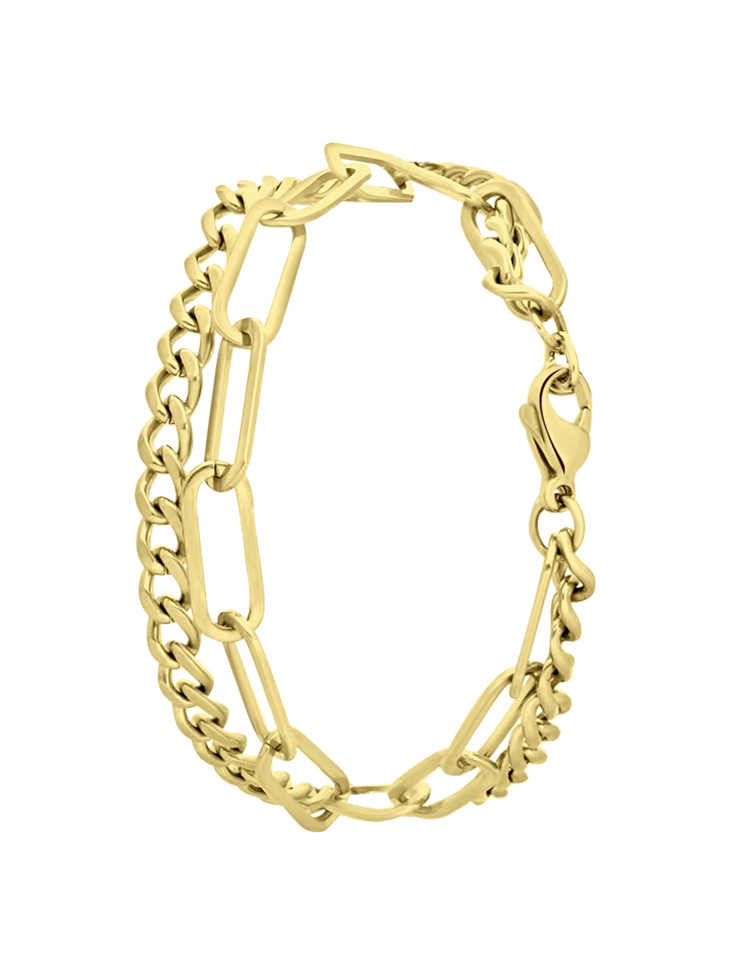 Lucardi Bracelet in Gold: front