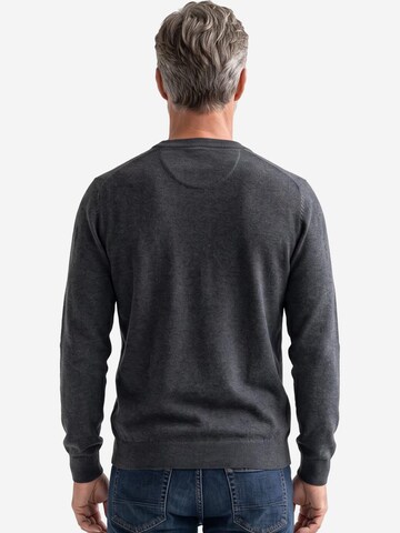 CASAMODA Knit cardigan 'Basic' in Grey
