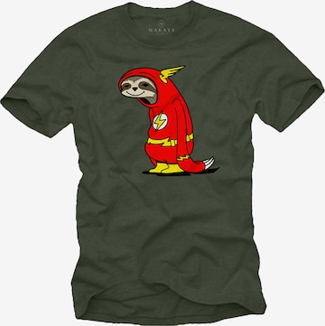 MAKAYA Shirt in Green: front
