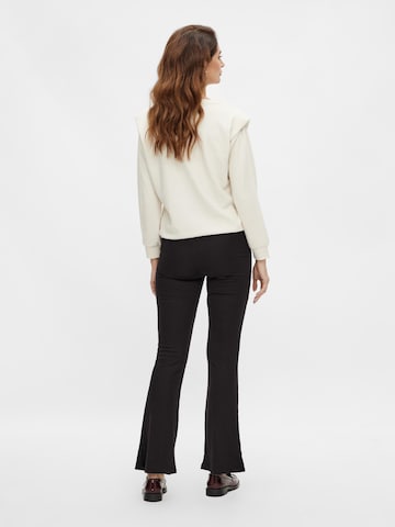 MAMALICIOUS Flared Pants 'Luna' in Black