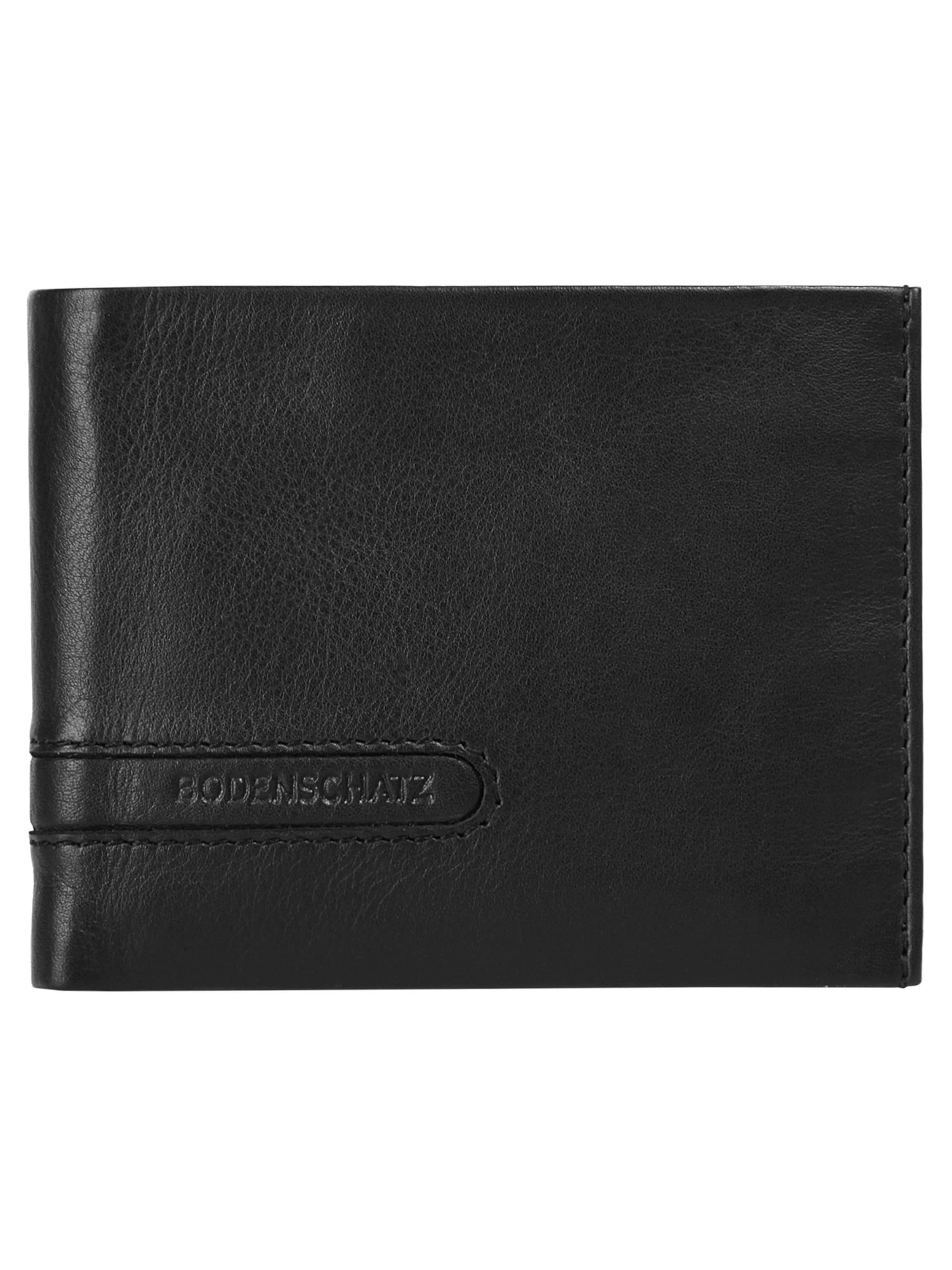 BODENSCHATZ Wallet 'Bodenschatz Geldbörse' in Black: front