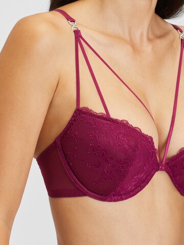 LASCANA Push-up BH in Lila