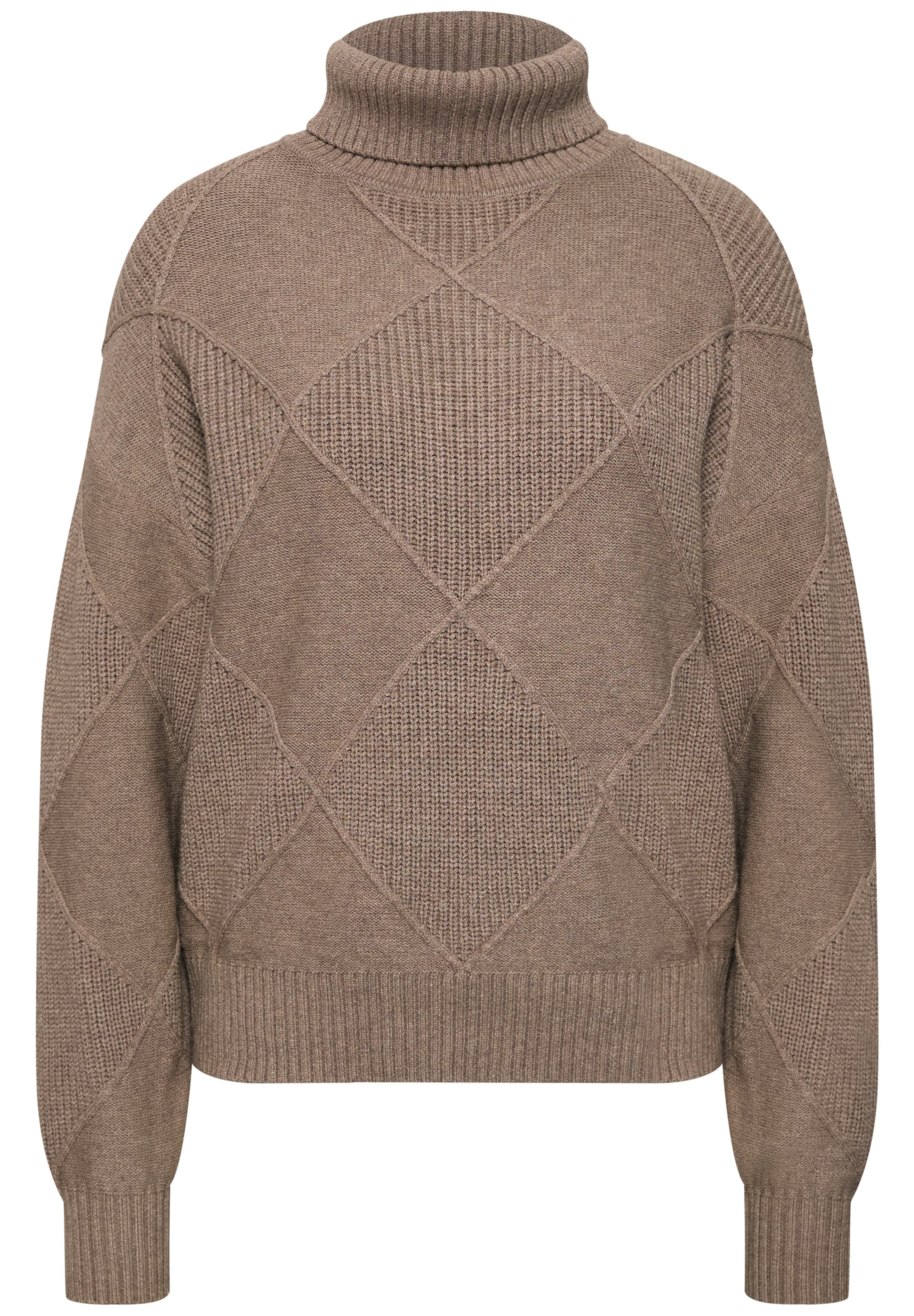 STREET ONE Sweater in Beige: front