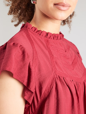 MSCH COPENHAGEN - Blusa 'Peninna' en rojo