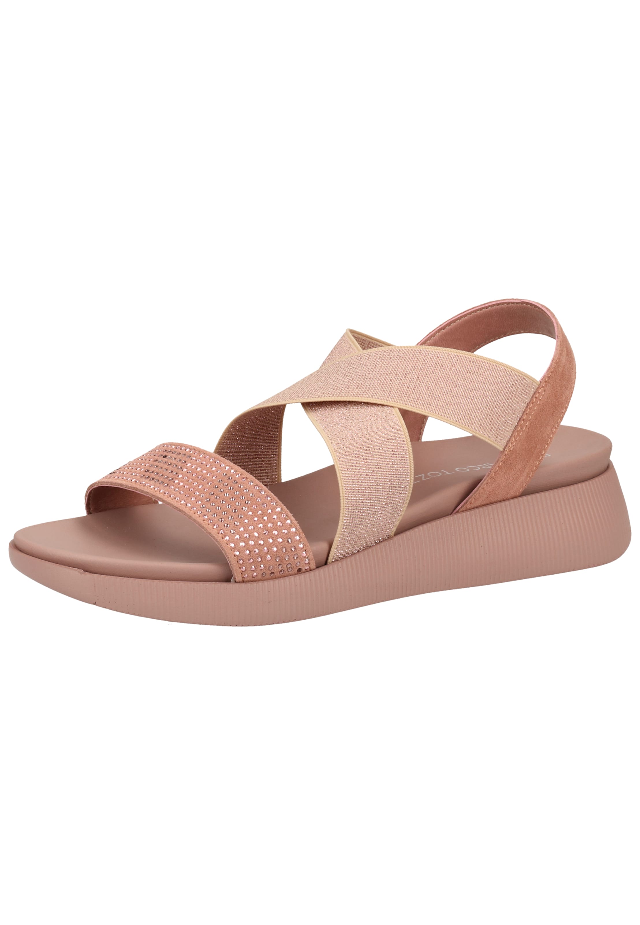 Sandales à lanières MARCO TOZZI en rose : devant