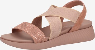 MARCO TOZZI Strap Sandals in Pink: front