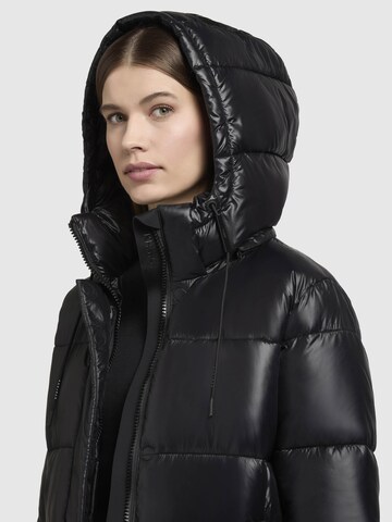 Giacca funzionale 'Word3 Satin-YM' di khujo in nero