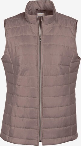 Goldner Vest in Brown: front