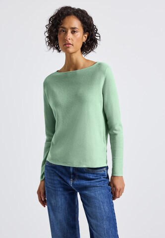 STREET ONE Sweater in Green: front